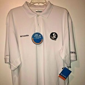 Columbia Florida State PFG Omni Shade Polo LRG BNT